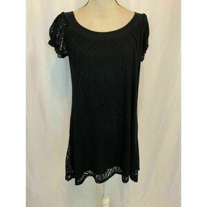 Ella Moss Lace Short sleeve lace mini dress